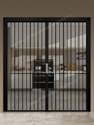 aluminium mosquito net door
