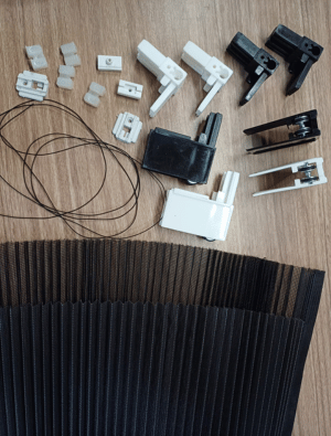 Pleated Mosquito Net For Door Accessories