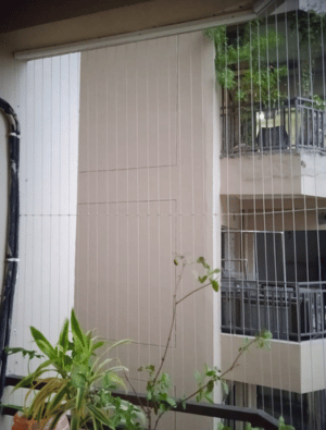 invisible grill for balcony
